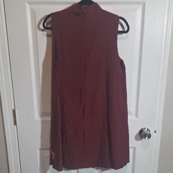 Altar'd State TCEC Nayeli Mock Neck Swing Mini Dress - Picture 5 of 8